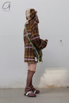 Vitelli leg cover FW22_LFT_002 gray coffee